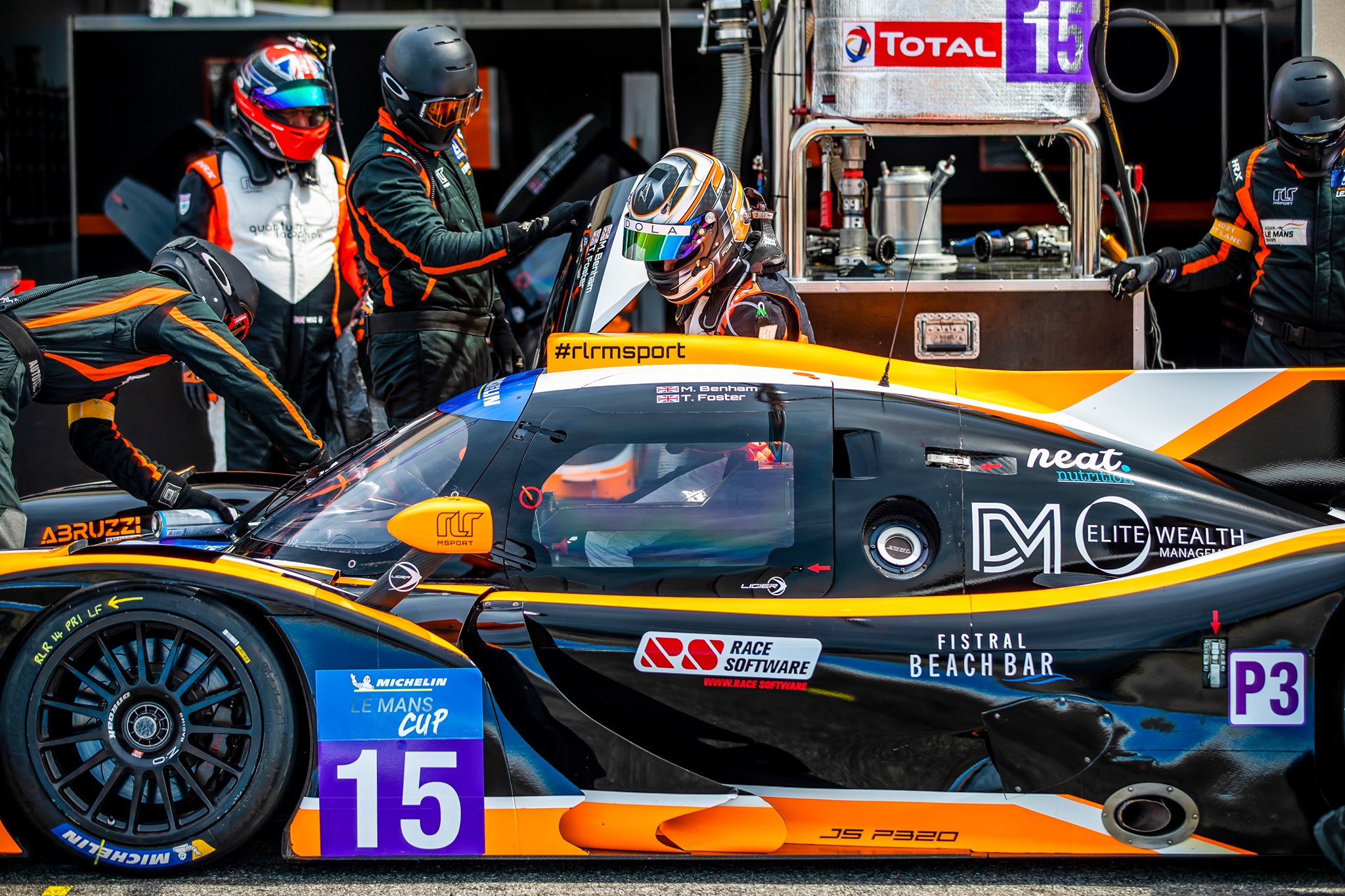 race software tommy foster le mans rlr lemans